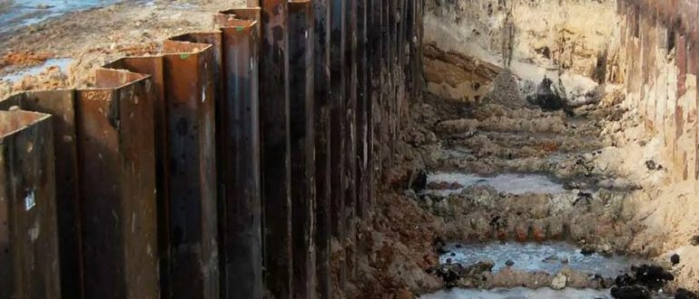 Забивка шпунта и трубошпунта: особенности технологии и преимущества