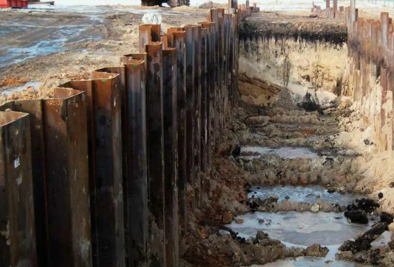 Забивка шпунта и трубошпунта: особенности технологии и преимущества