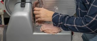 Особенности работы слайсеров с охлажденным и глубоко замороженным мясным сырьём